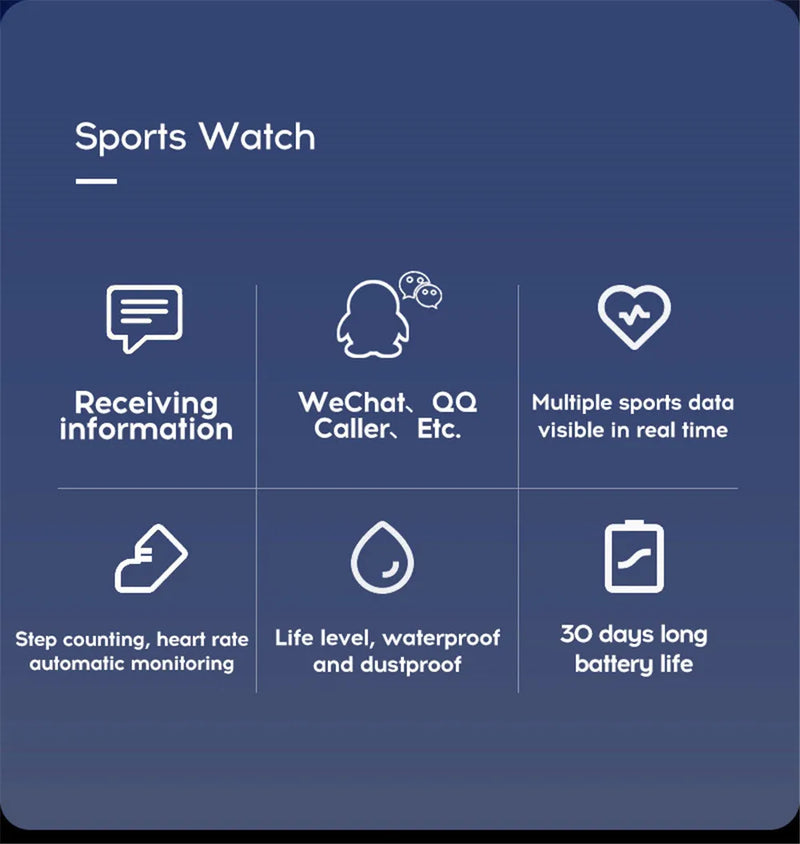 Relógio Smart Watch Sportivo